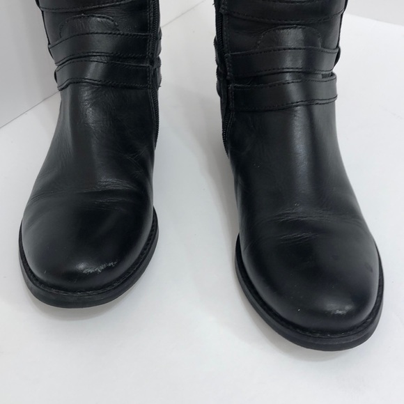 Matisse Blakely Black Leather Boots Size 8M - Picture 5 of 10
